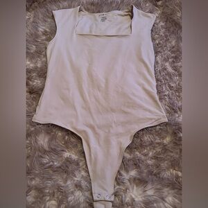 Pink Rose Cream Bodysuit